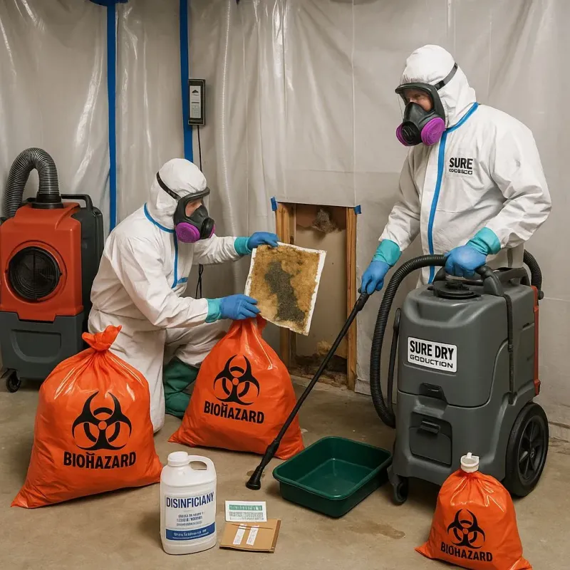 Contaminated Water Handling Protocols process in Nicholson, MS